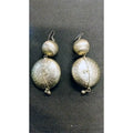 Pendientes Dorados Bolas Geométricas