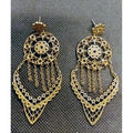 Gold Chain Earrings