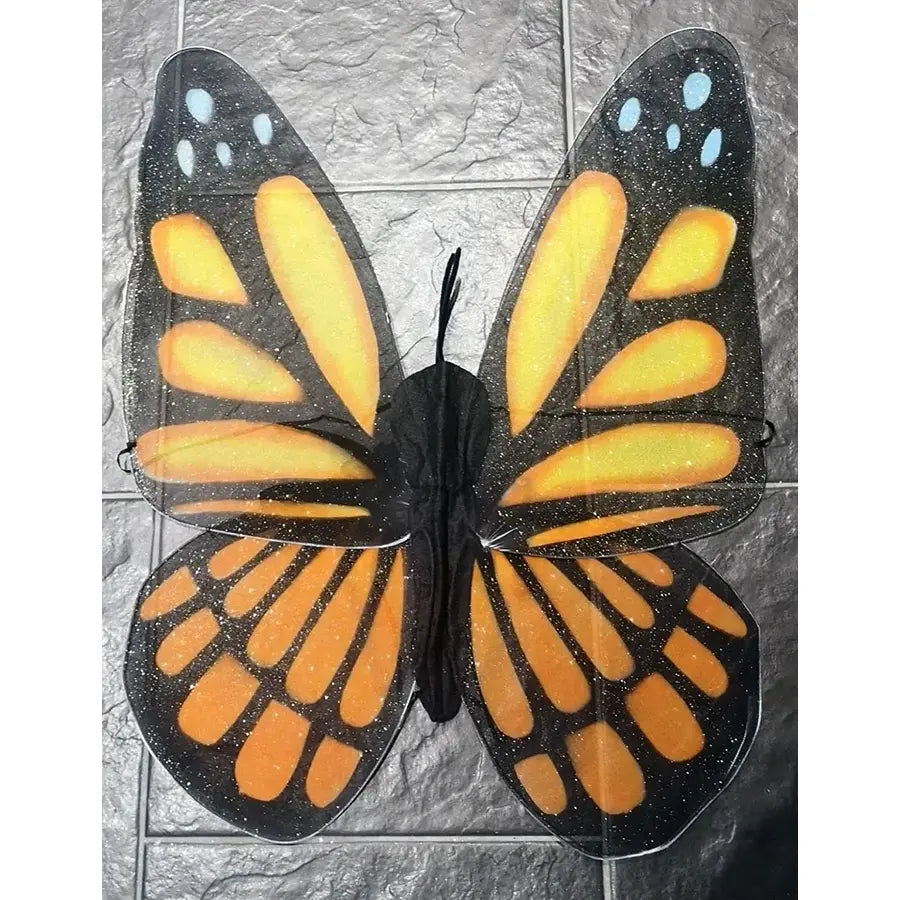 Maxi Alas Negro/Naranja