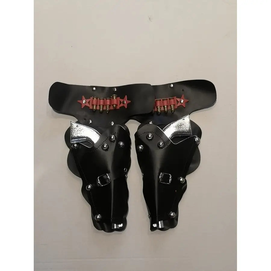 Double Holster with Pistols – Cowboy Accessory