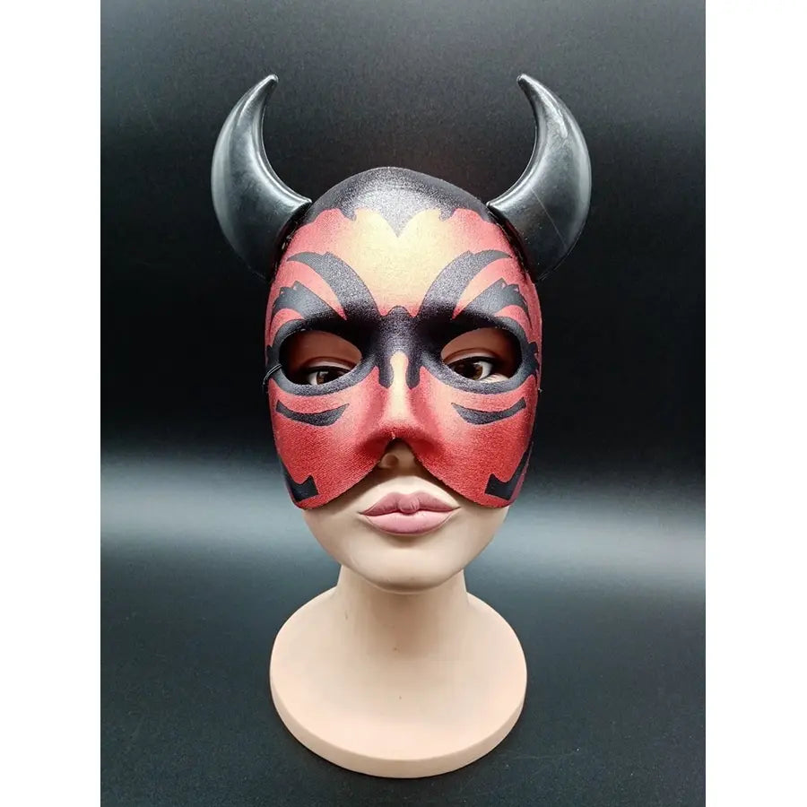 Demon Mask With Horns