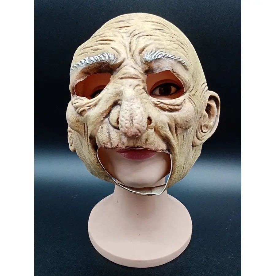 Mascara Anciano Cejas Blancas