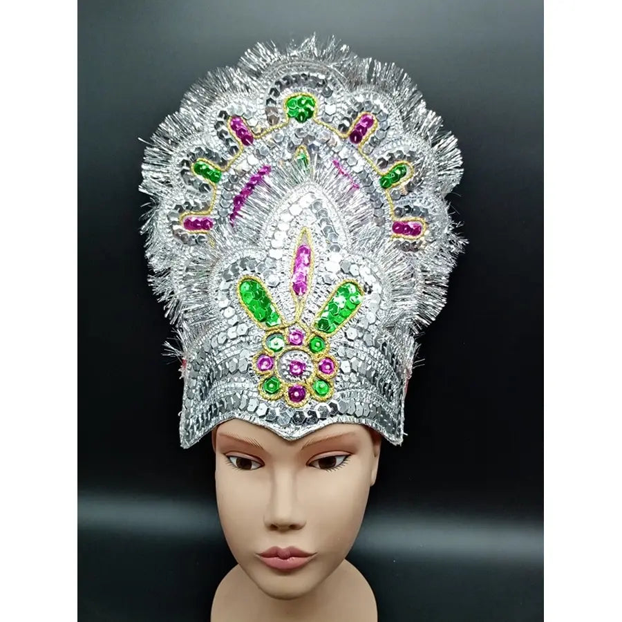 Tocado Lentejuelas Multicolor