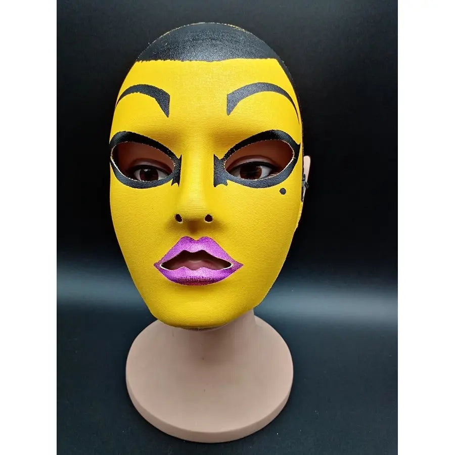 Mascara Cara Amarilla