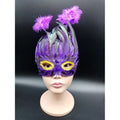 Antifaces Plumas Violeta