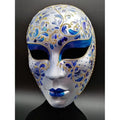 Máscara Veneciana Azul – Artesanal y Firmada