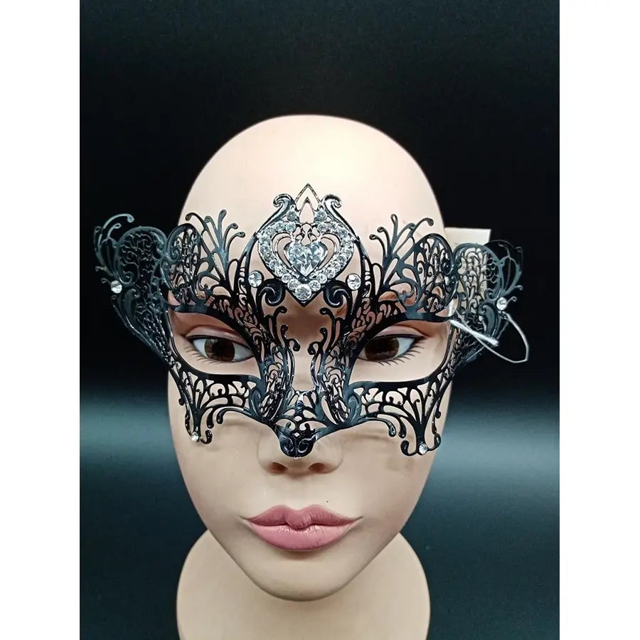 Antifaces Metal Corazon