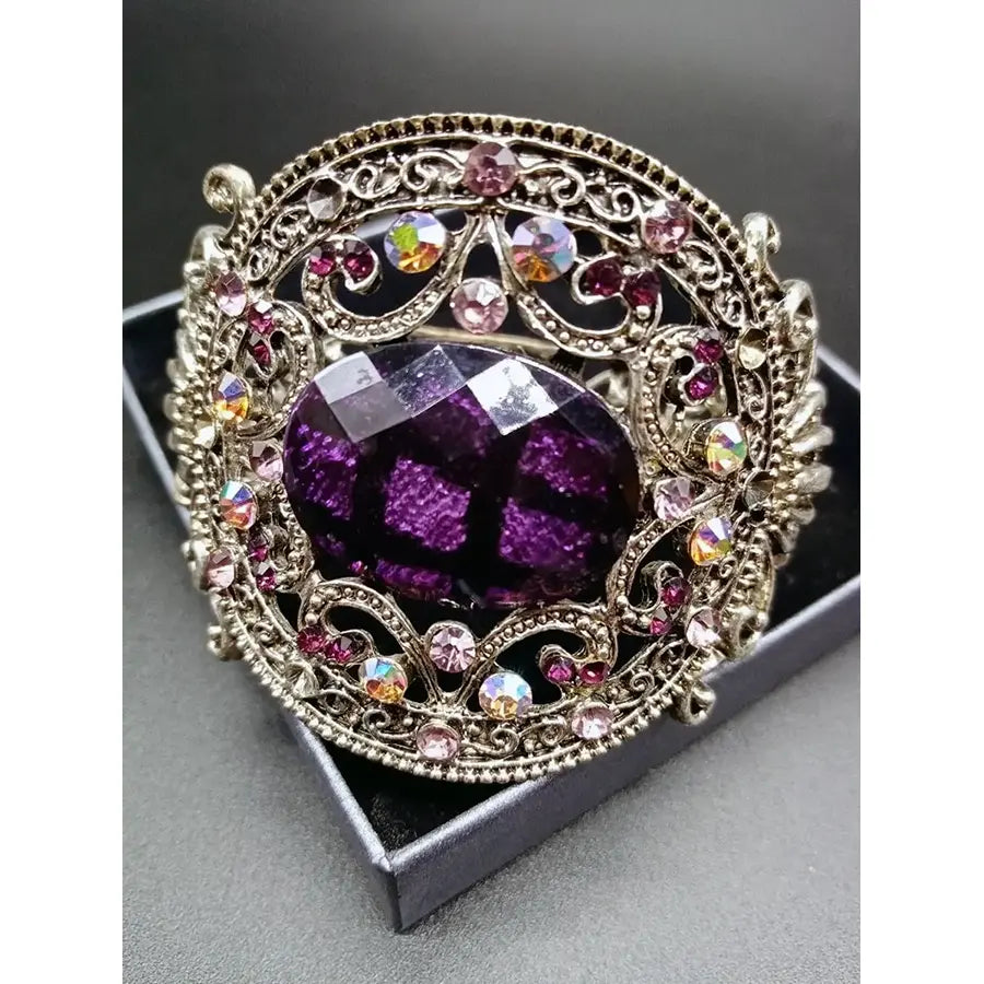Pulsera Piedra Violeta