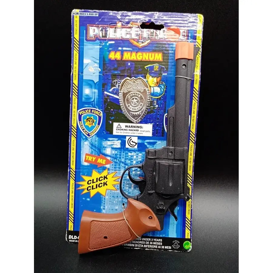 Set Policía — Pistola y Placa para Disfraz Adulto