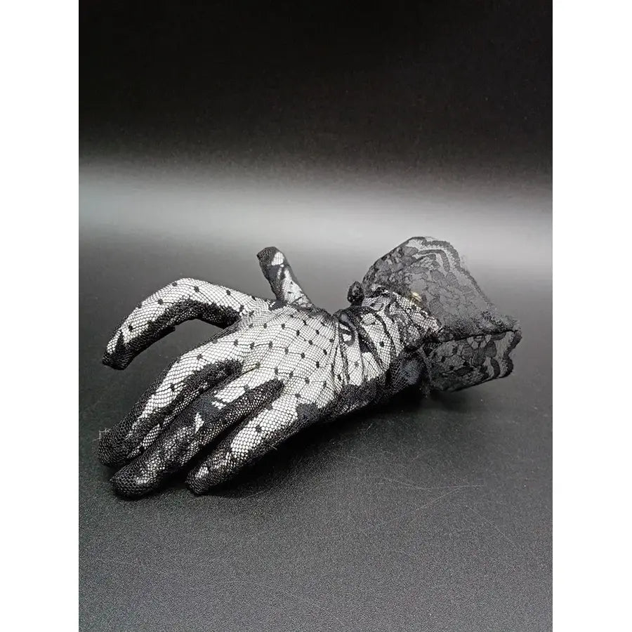 Guantes Encaje Negro