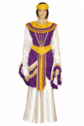 Disfraz Cleopatra Plateado Adulto – Traje Egipcio De Época