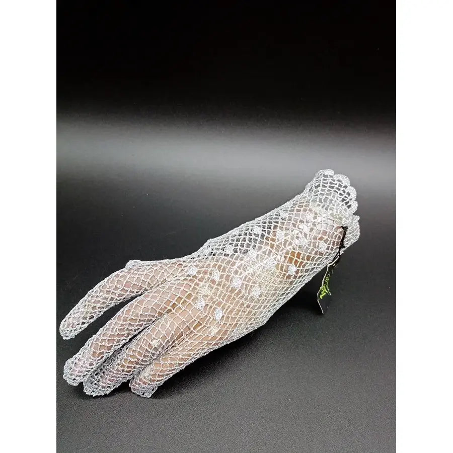 Silver Mesh Gloves