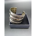 Brazalete Ancho Plateado 04