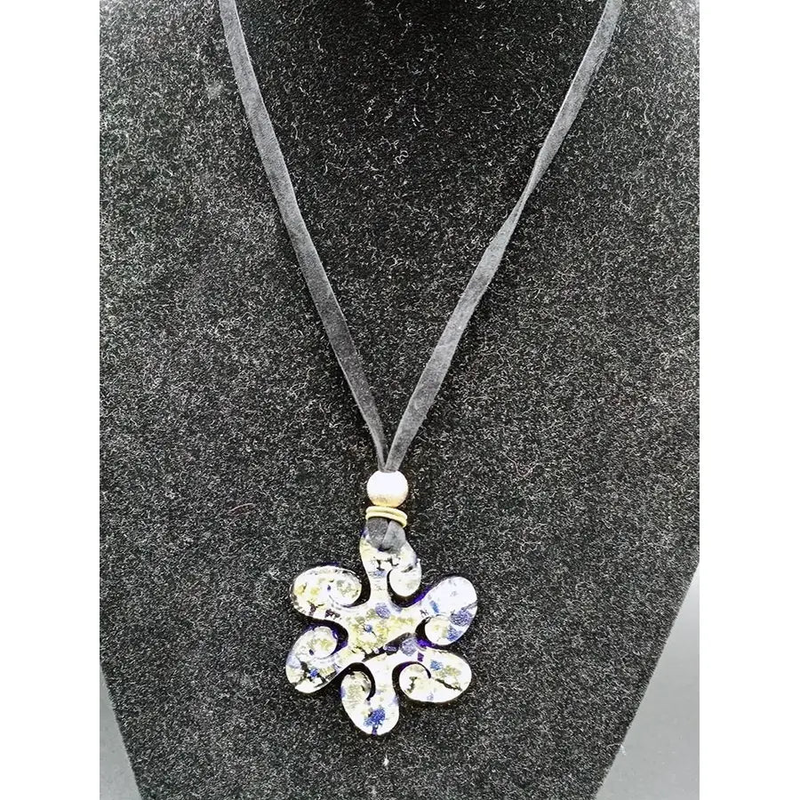 Colgante Lauburo Azul
