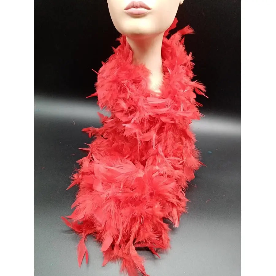 Boa Roja Plumas