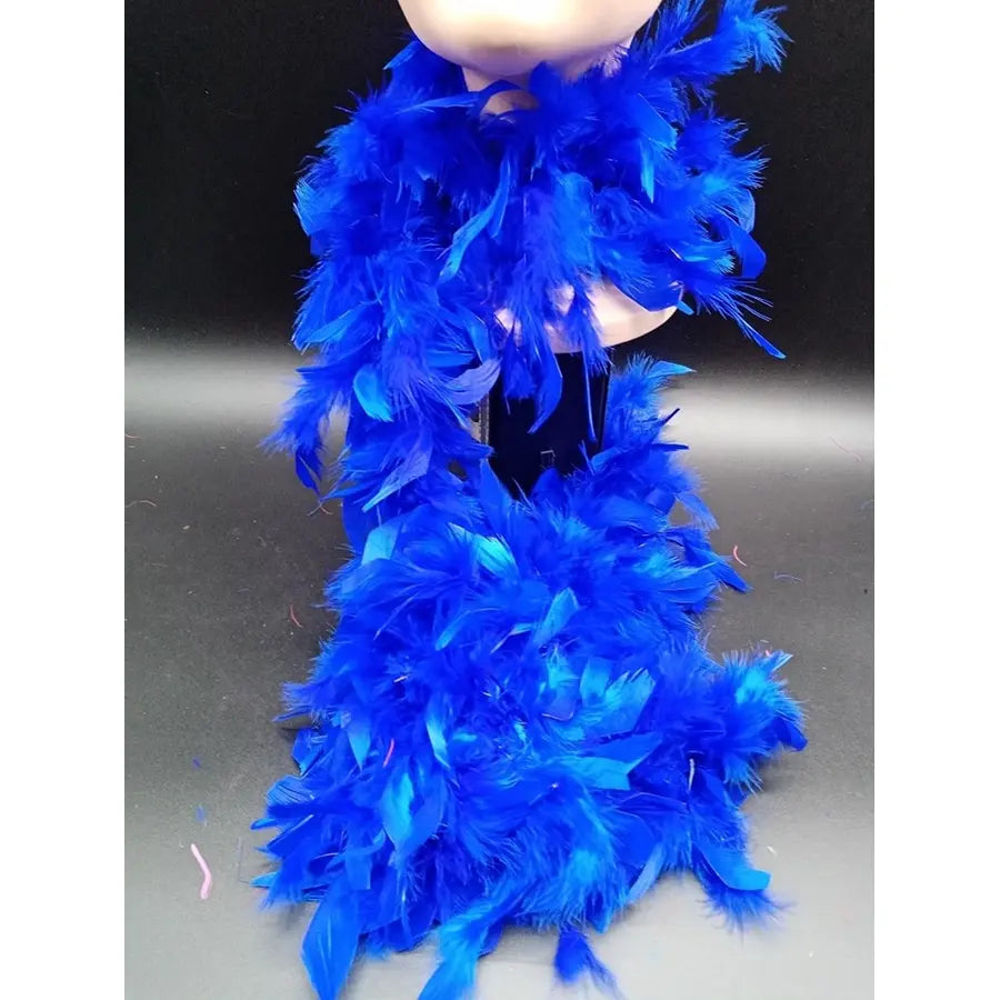 Boa Turquesa Plumas