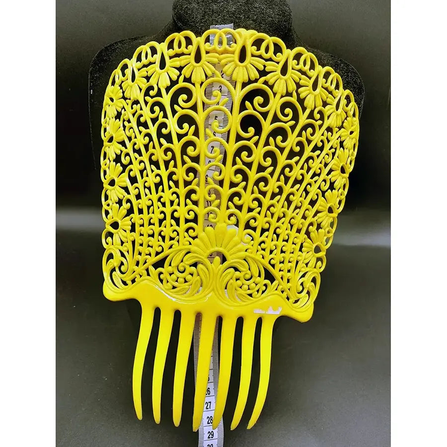 Sevillian Comb 28cm x 26cm Yellow
