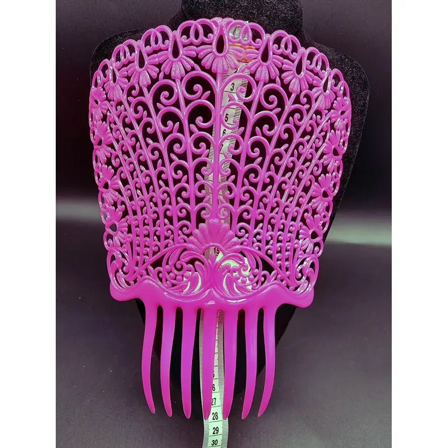 Peineta Sevillana 28Cm X 26Cm Rosa