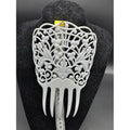 Peineta Sevillana 20Cm X 16Cm Blanca