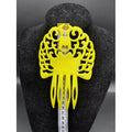 Peineta Sevillana 15Cm X 13Cm Amarillo
