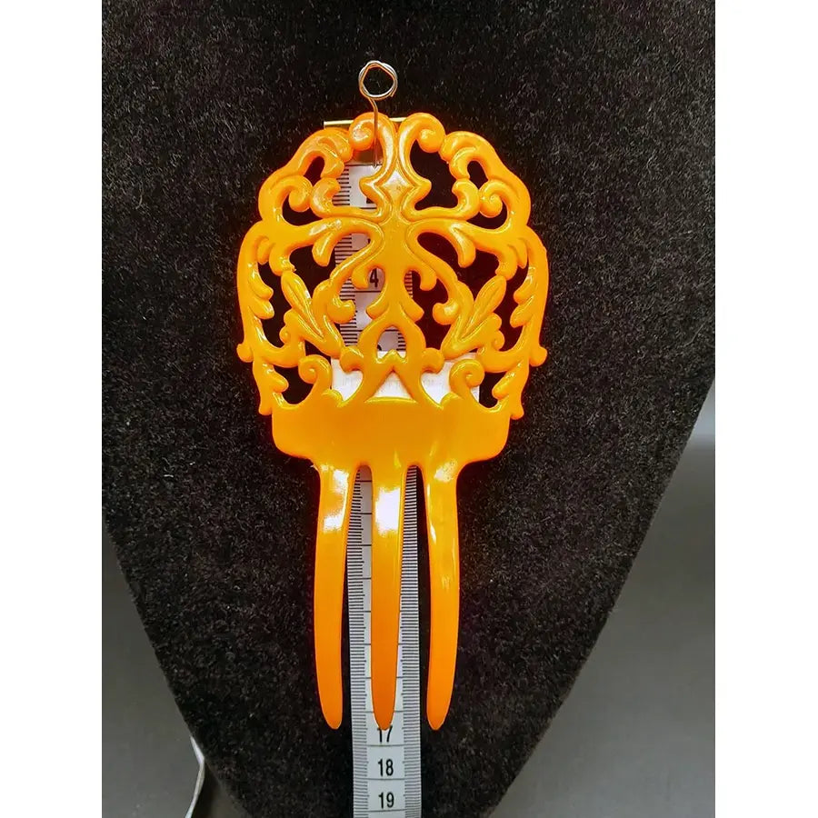Sevillian Comb 15cm x 9cm Orange