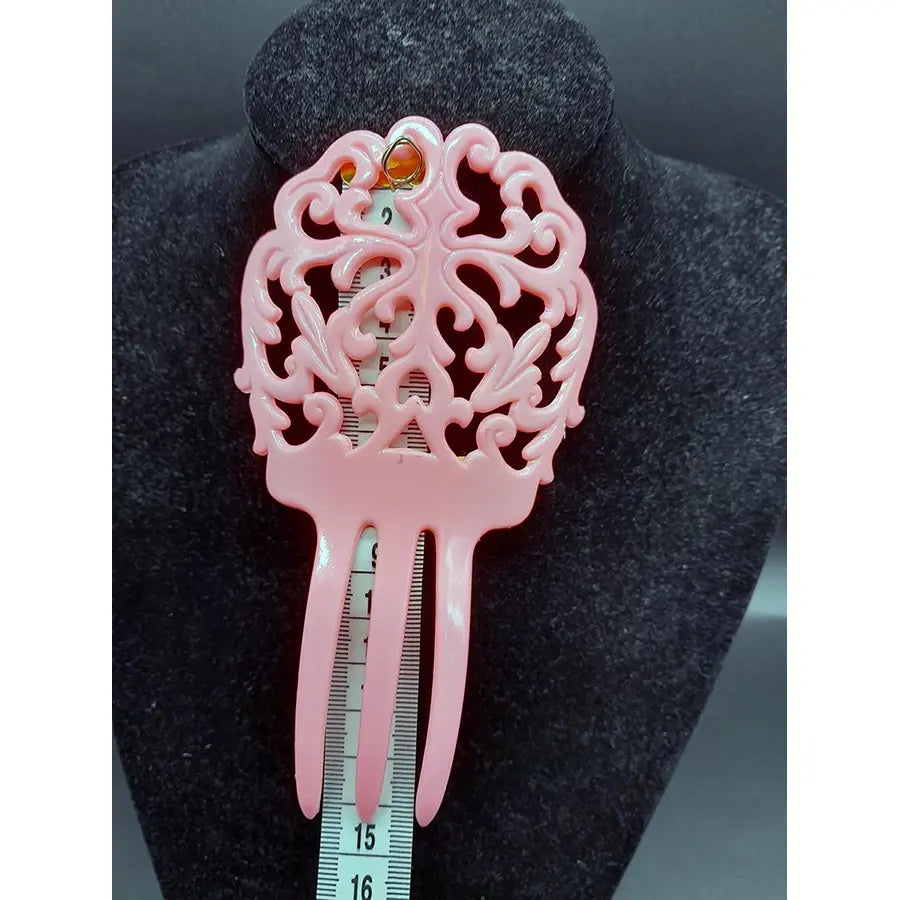 Sevillian Comb 15cm x 9cm Light Pink