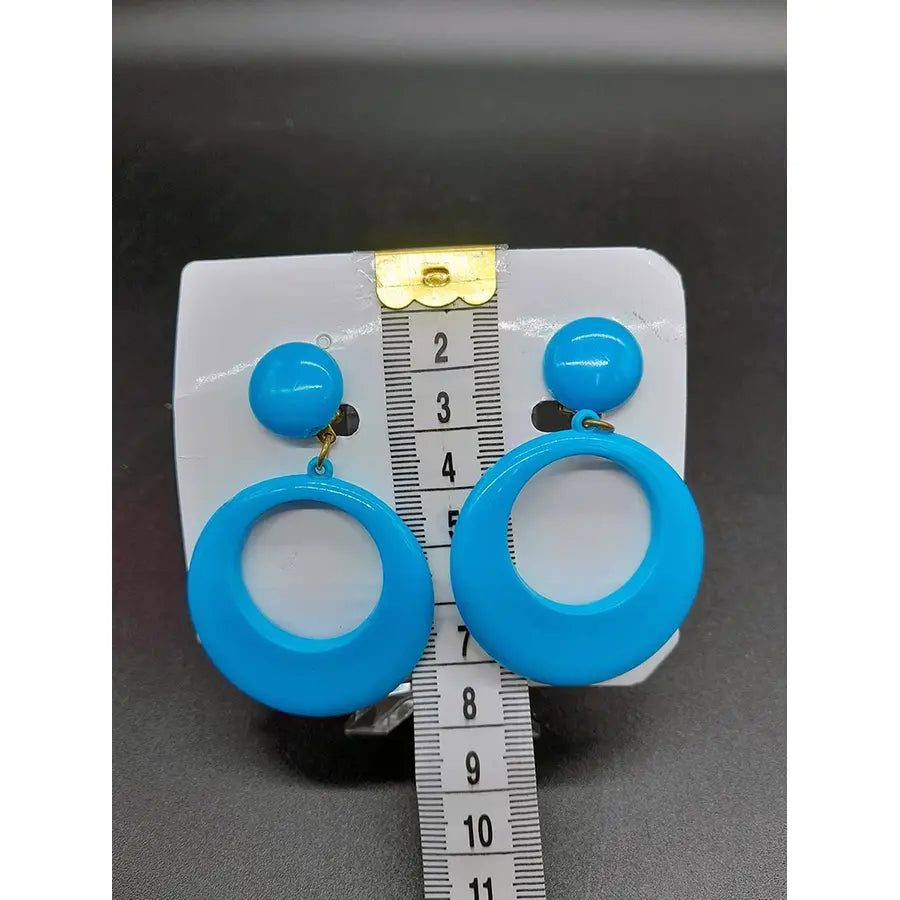 Sevillana Small Blue Earrings