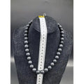 Black Sevillana Beaded Necklace