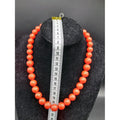 Collar Bolas Sevillana Naranja