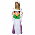 Women's Medieval Lady Costume - Handmade Dress with Wig