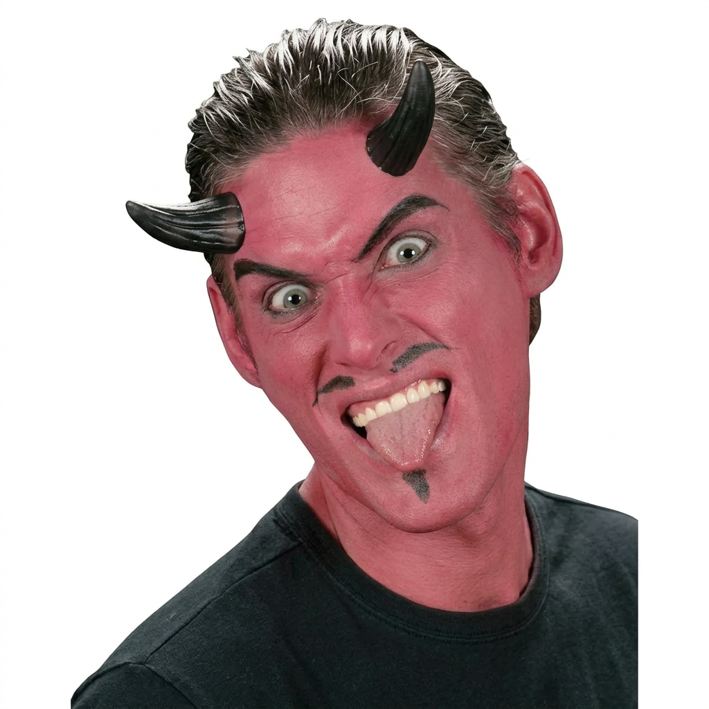 Cuernos de Demonio con Látex Halloween