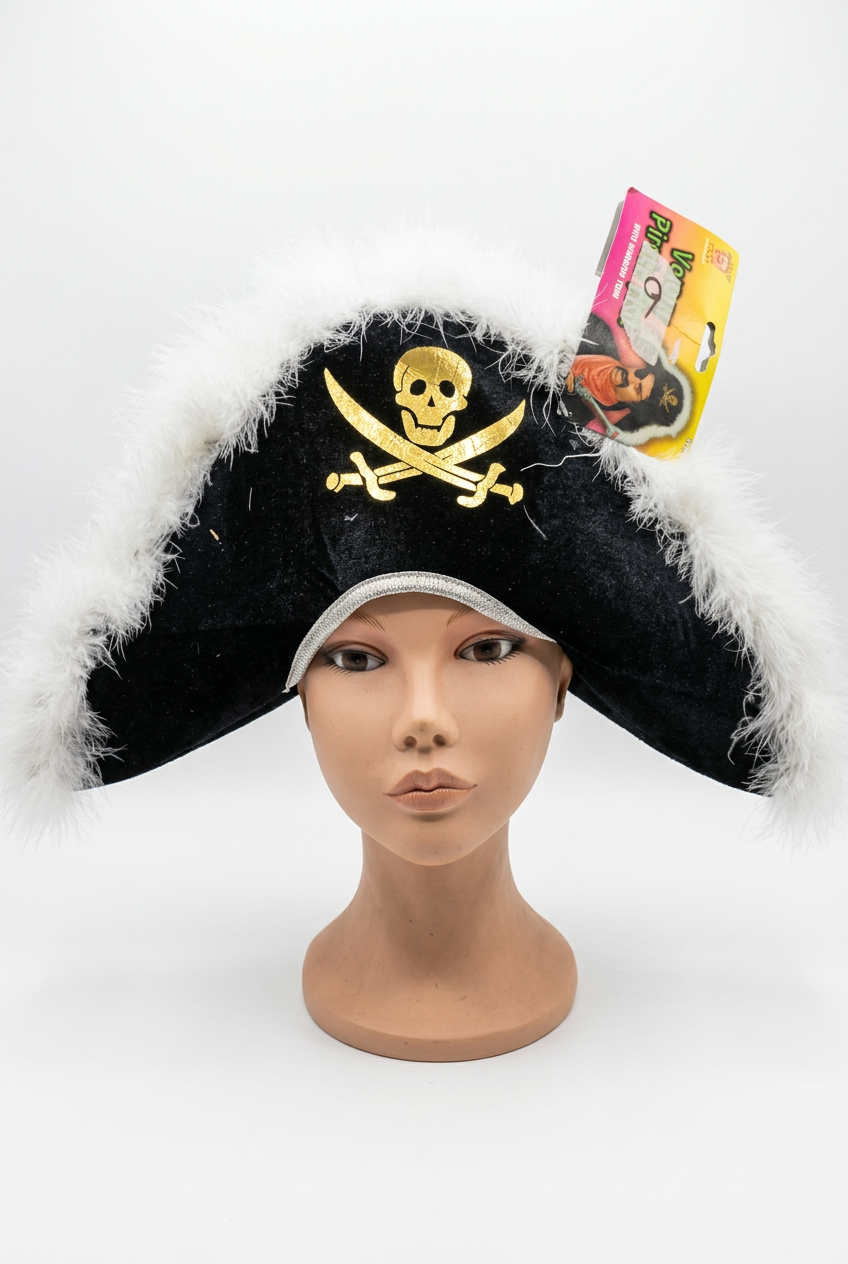 Sombrero Pirata de Terciopelo