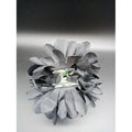 Flor Negra Con Pinza