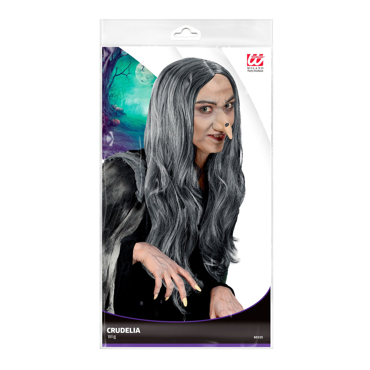 Peluca Cruella de Vil Adulto