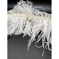 Cinta De Plumas Blancas Y Negras 10 Cm Ancho De Pato