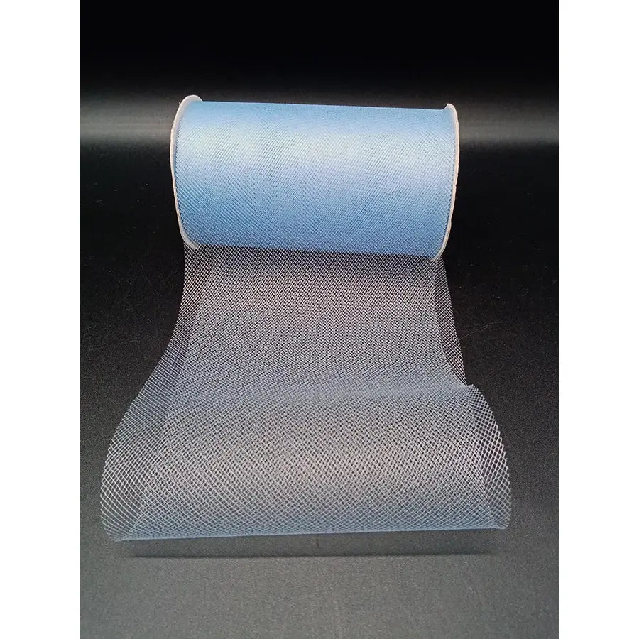 Rollo De Tul Azul Bebé