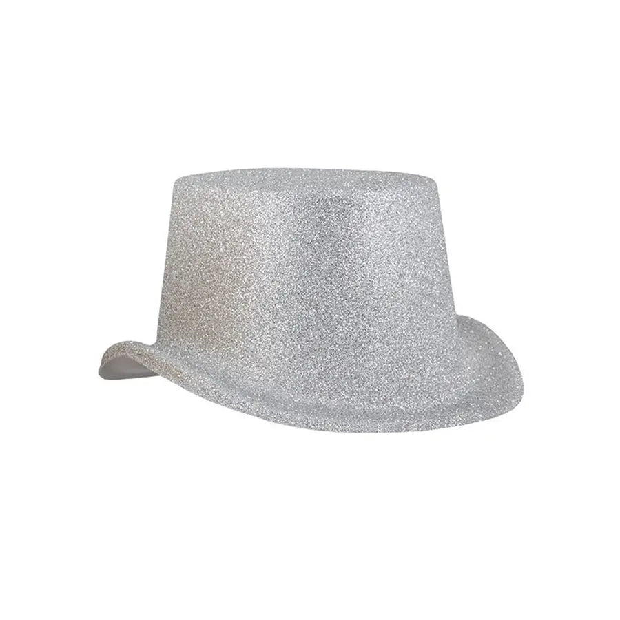 Chistera Plata Con Purpurina