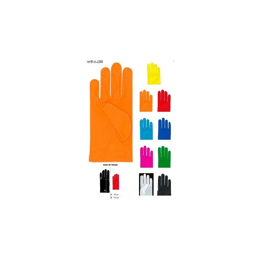Guantes Espuma De Colores