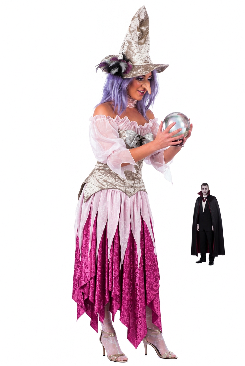Violet Witch Costume.