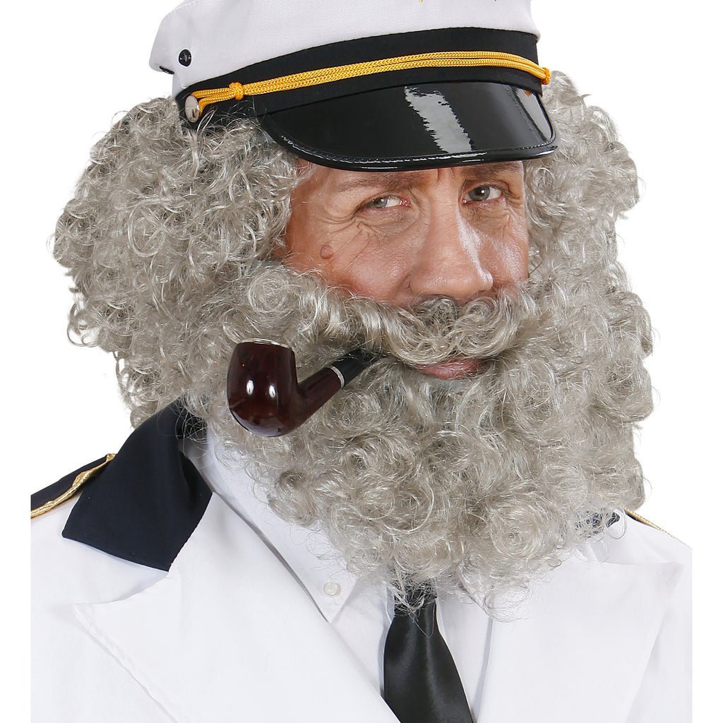 Peluca y Barba Gris