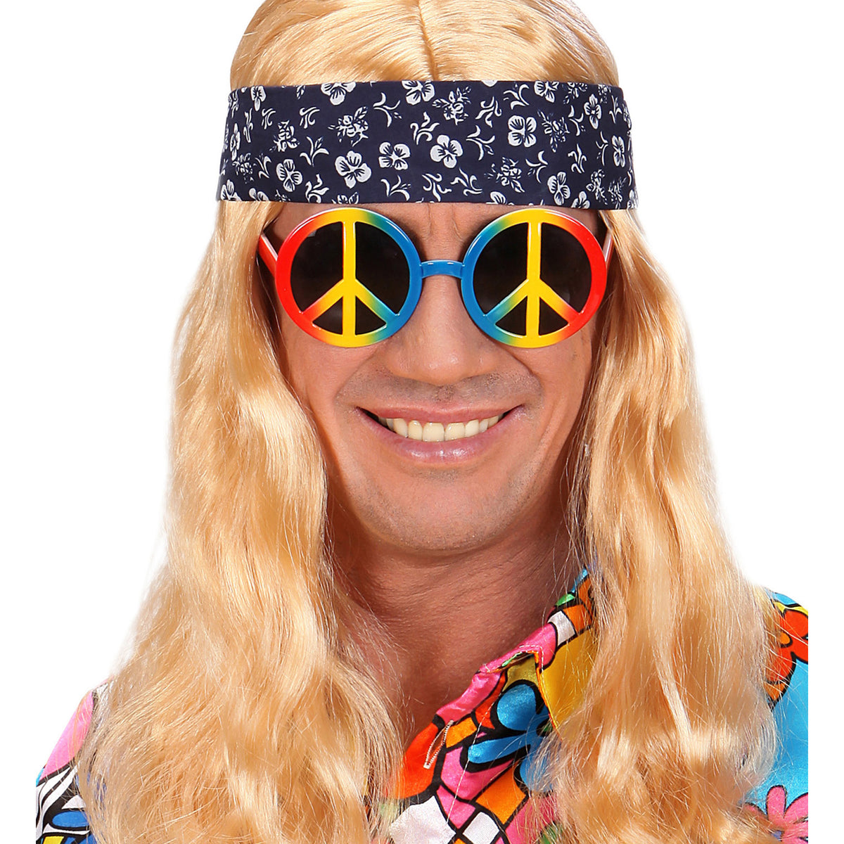 Gafas Pacifistas Multicolor para Disfraz