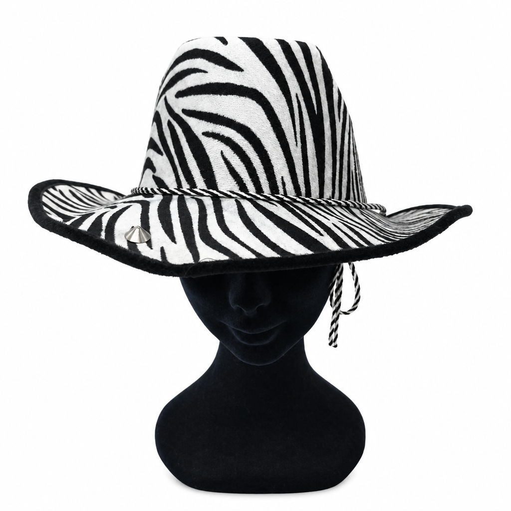 Sombrero Cowboy Cebra