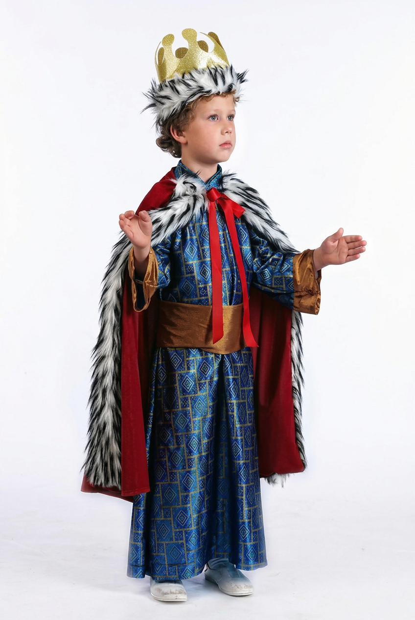 Disfraz Rey Gaspar Infantil Tres – Traje De Rey Mago Tradicional