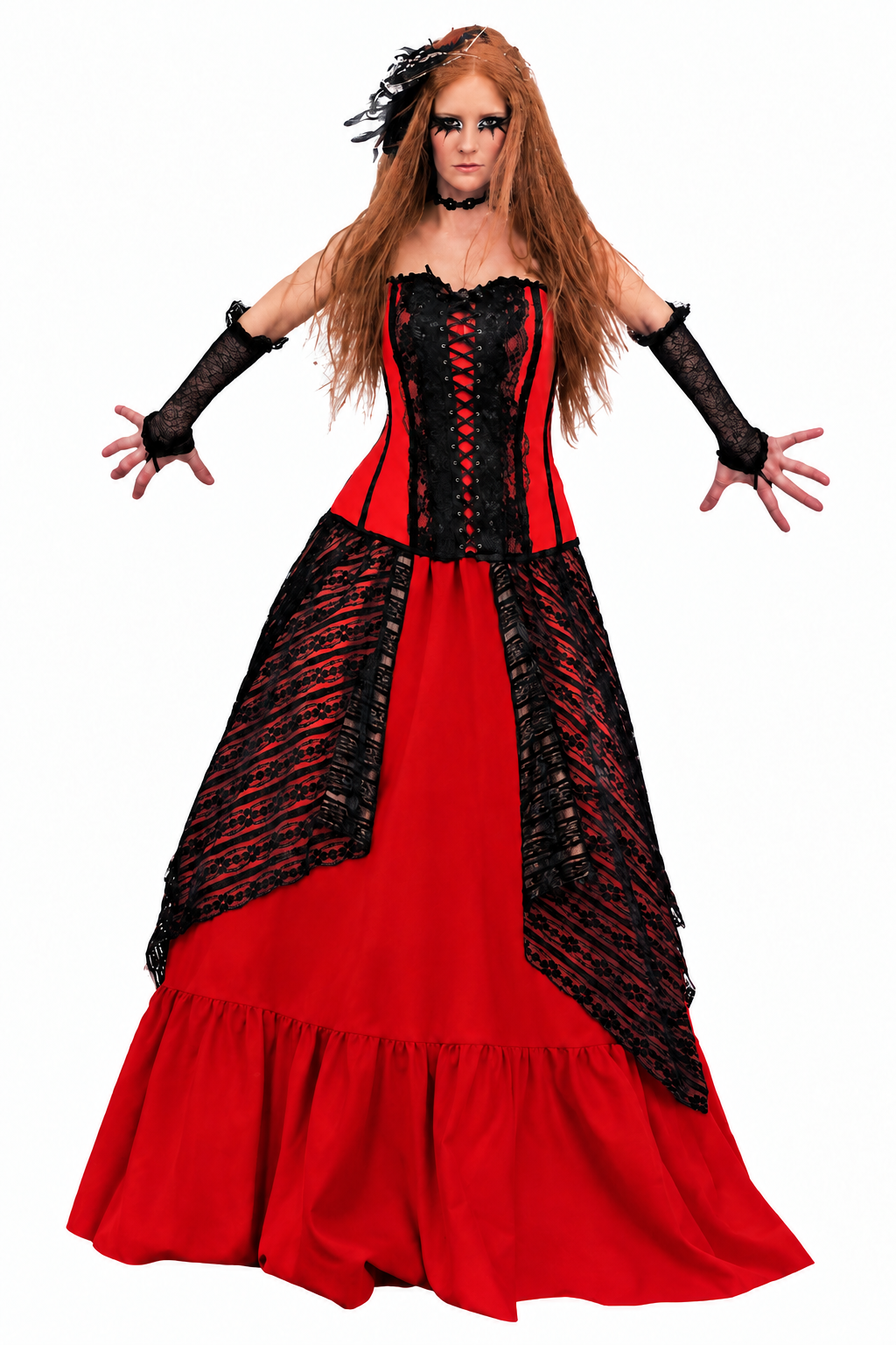 Falda Roja Maruxa