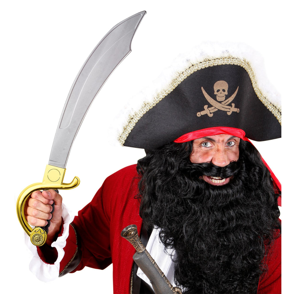 Sable Pirata de Plástico — Accesorio para Disfraz