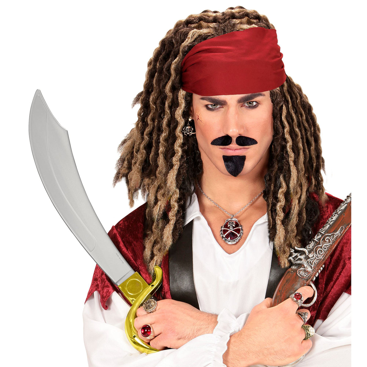 Sable Pirata de Plástico — Accesorio para Disfraz