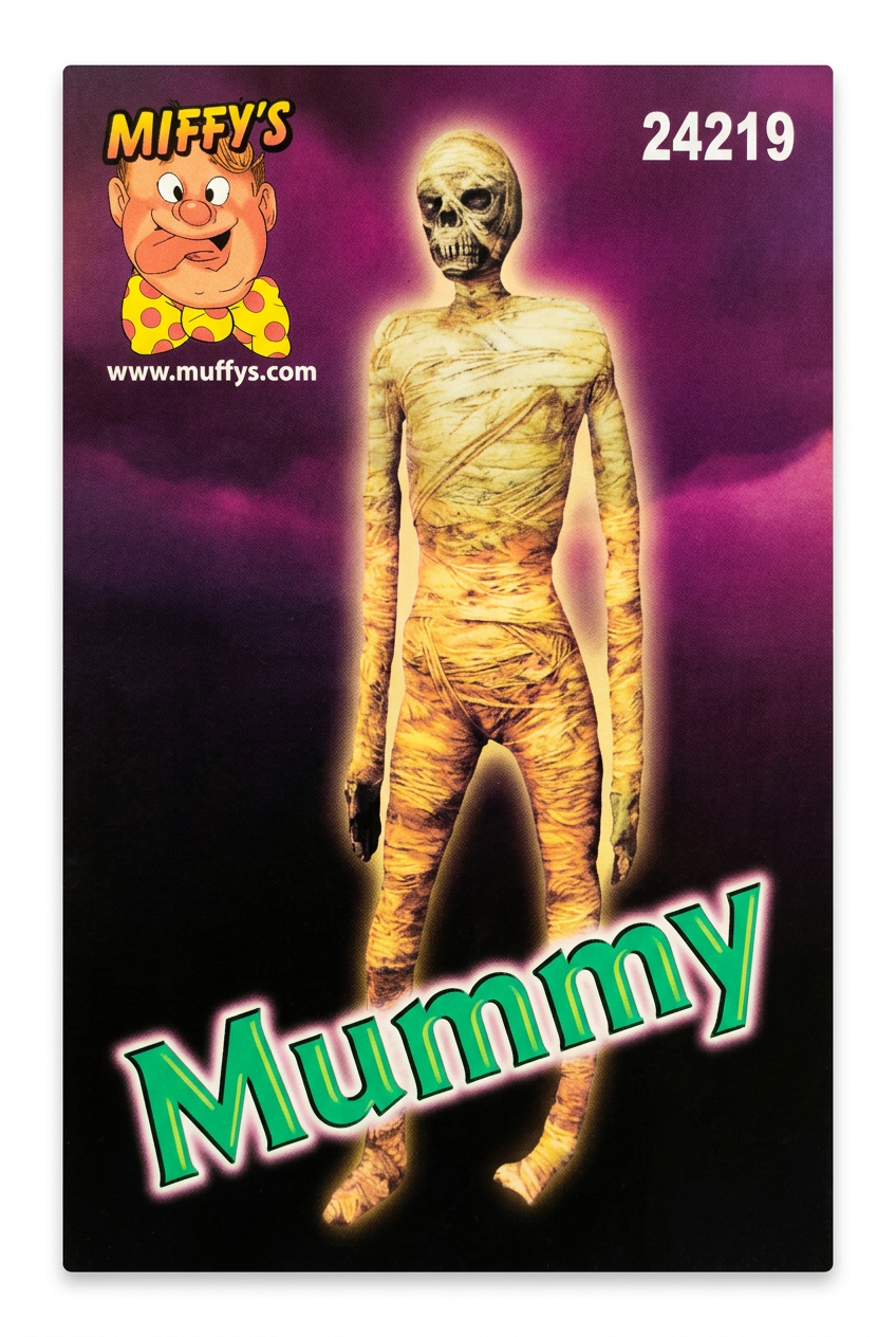 Figura Decorativa de Momia para Halloween