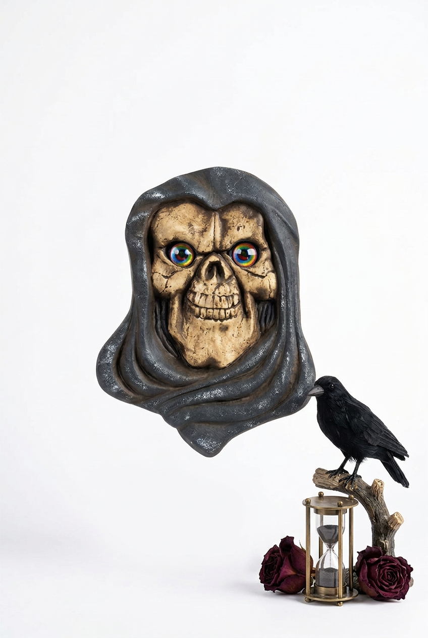 Cabeza de Esqueleto Decoración Halloween