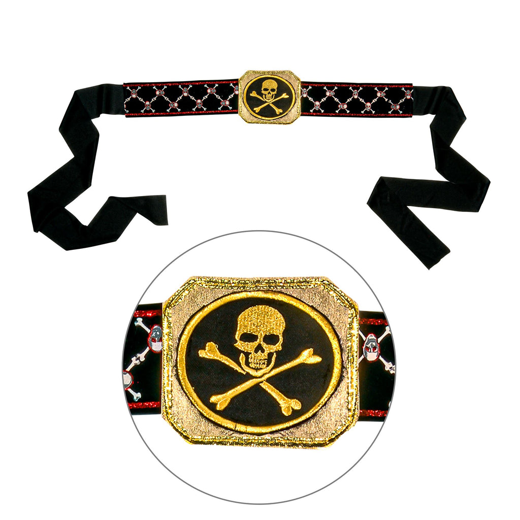 Cinturon Pirata Con Hebilla