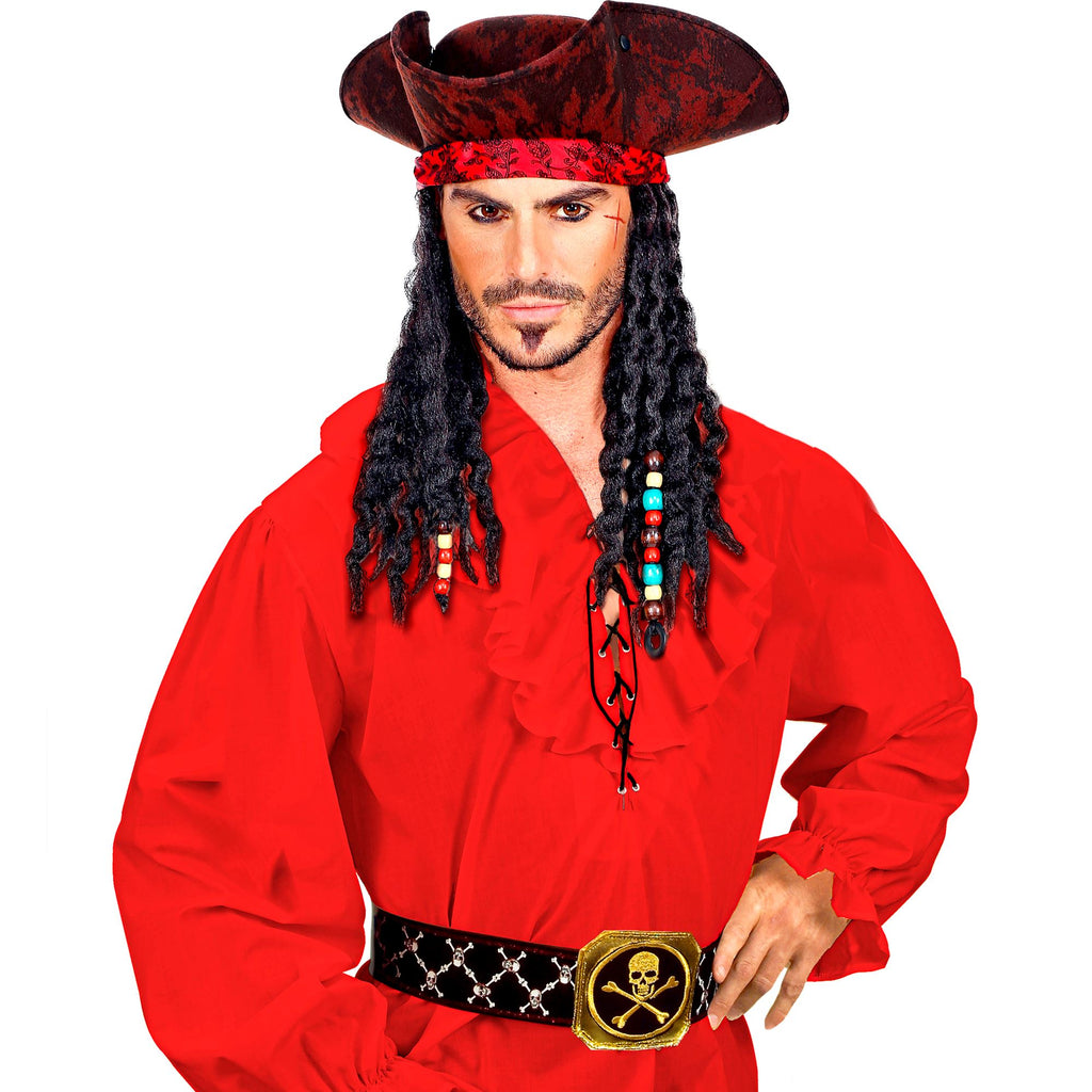 Cinturon Pirata Con Hebilla